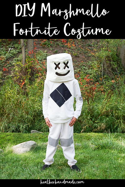Diy Marshmello Fortnite Costume Diy Marshmello Fortnite Costume