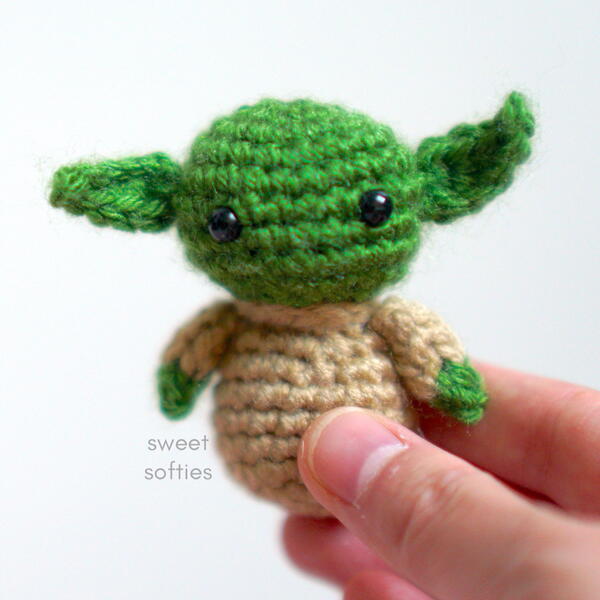 Tiny Baby Yoda Amigurumi Doll Tiny Baby Yoda Amigurumi Doll