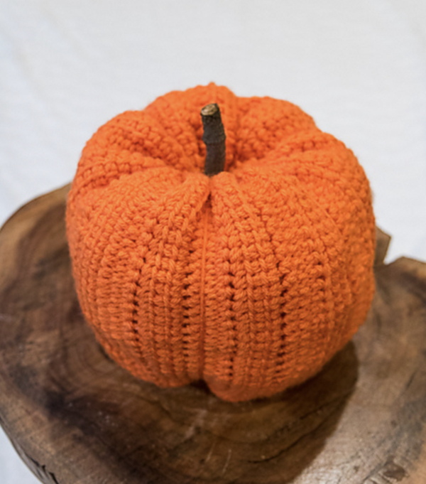 Large Crochet Pumpkin Pattern Using Linked Crochet Large Crochet Pumpkin Pattern Using Linked Crochet
