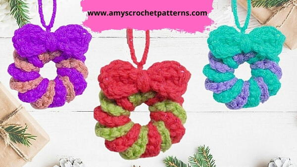 Crochet Wreath Pattern Crochet Wreath Pattern