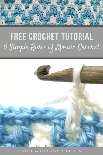 6 Simple Rules Of Mosaic Crochet 6 Simple Rules Of Mosaic Crochet