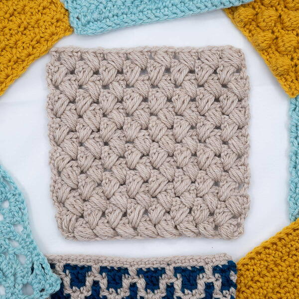 Zig Zag Puff Stitch Crochet Tutorial Zig Zag Puff Stitch Crochet Tutorial