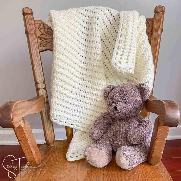 Lacy Baby Blanket Crochet Pattern Lacy Baby Blanket Crochet Pattern