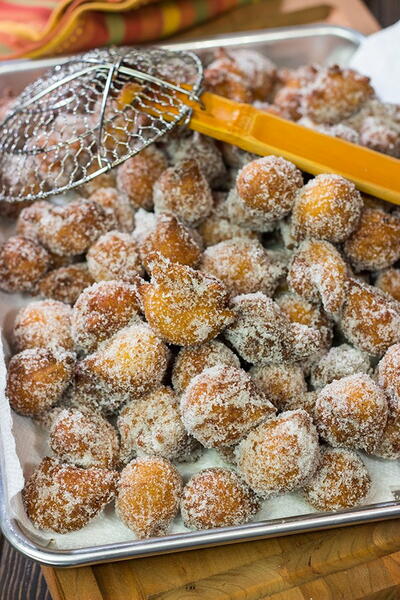Pumpkin Spice Donut Holes Pumpkin Spice Donut Holes