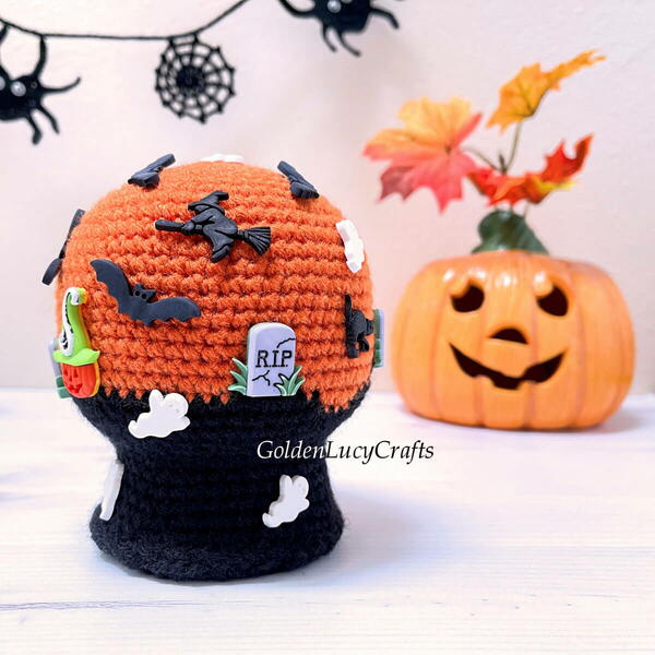 Crochet Halloween Snow Globe Amigurumi Crochet Halloween Snow Globe Amigurumi