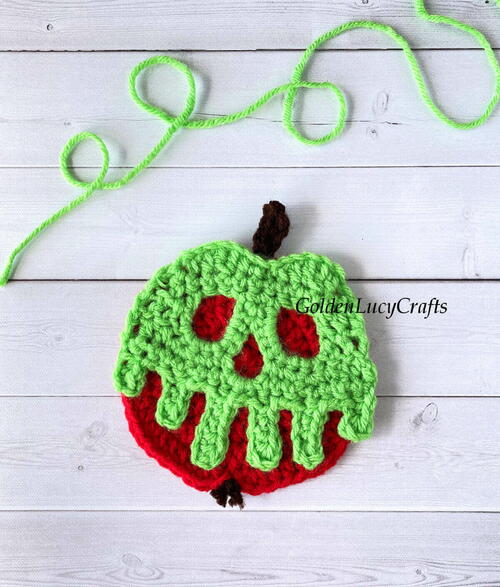 Crochet Poisoned Apple Crochet Poisoned Apple