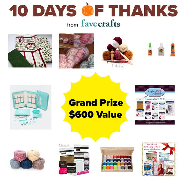 10 Days of Thanks Grand Prize Giveaway