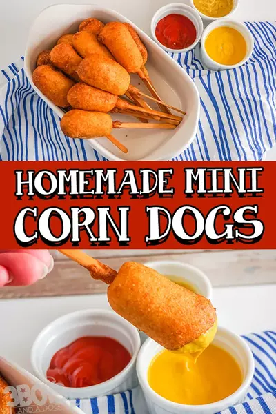 Easy Mini Corn Dogs Recipe Easy Mini Corn Dogs Recipe
