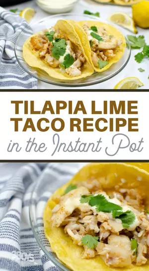 Tender Instant Pot Tilapia Lime Tacos Tender Instant Pot Tilapia Lime Tacos