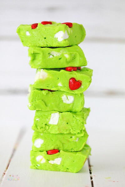 Grinch Fudge Grinch Fudge