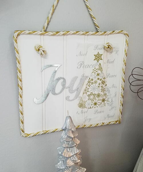 Joy Beadboard Sign Joy Beadboard Sign
