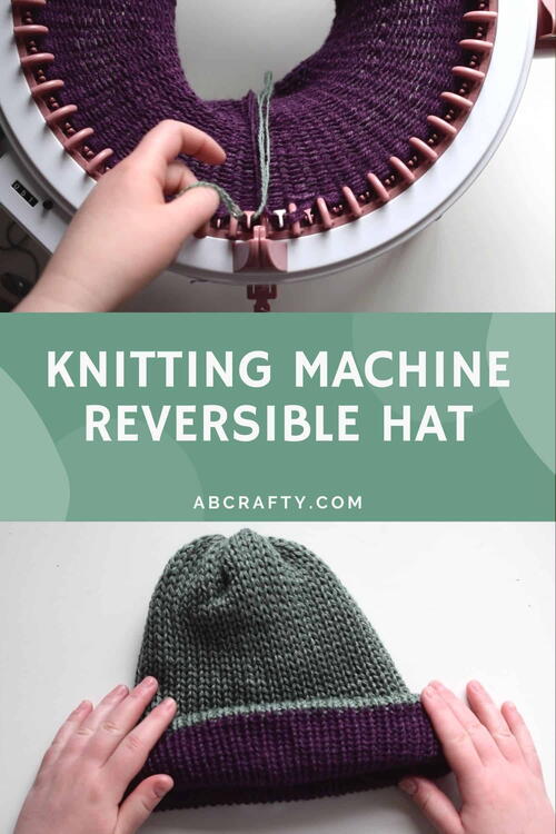 Knitting Machine Reversible Hat Knitting Machine Reversible Hat