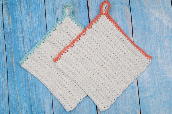 Easy Crochet Potholder 