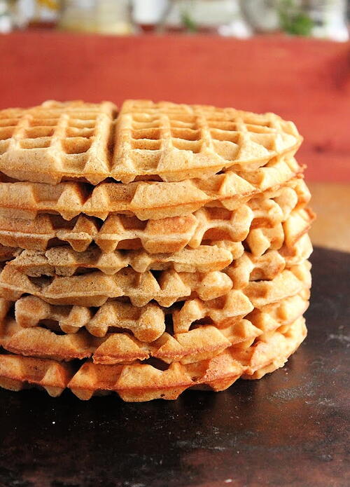 Whole Wheat Maple Sugar Waffles Whole Wheat Maple Sugar Waffles