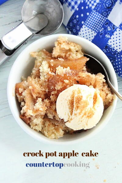 Slow Cooker Apple Cake Slow Cooker Apple Cake