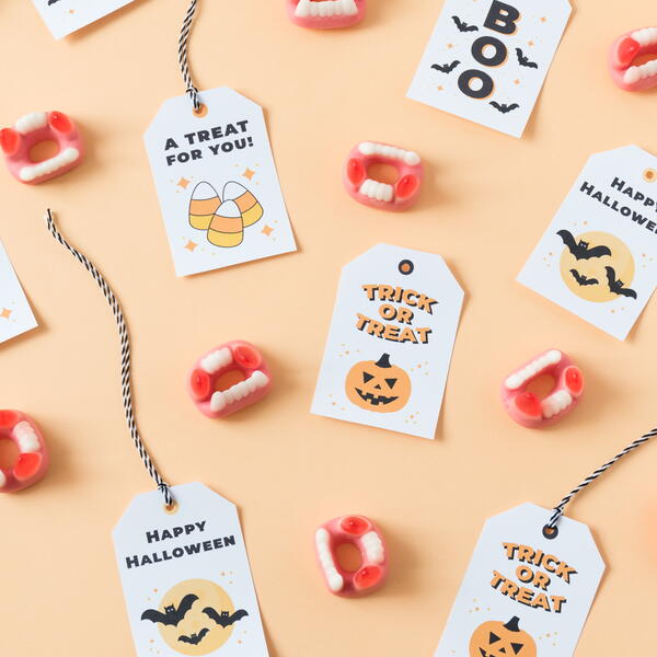 Printable Halloween Gift Tags Printable Halloween Gift Tags