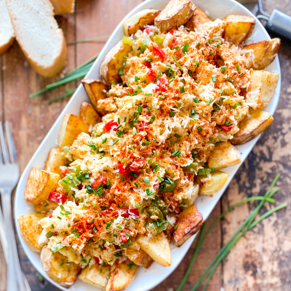 Spanish-style Eggs With Roasted Potatoes Spanish-style Eggs With Roasted Potatoes