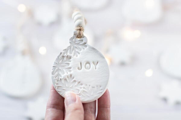 Air Dry Clay Ornaments