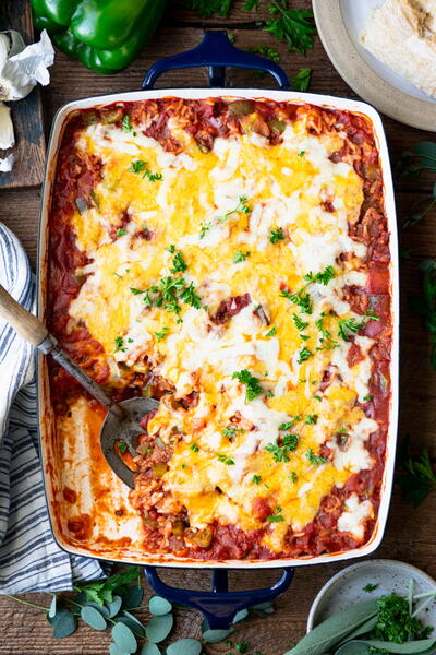 Easy Stuffed Pepper Casserole Easy Stuffed Pepper Casserole