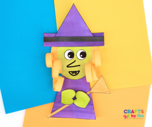 Paper Witch Craft For Kids