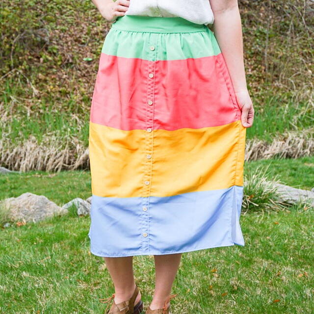 How To Add A Faux Button Placket To A Skirt How To Add A Faux Button Placket To A Skirt