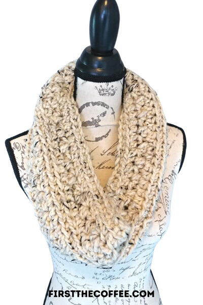 Quick Oatmeal Crochet Cowl Quick Oatmeal Crochet Cowl