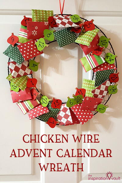 Advent Calendar Wreath