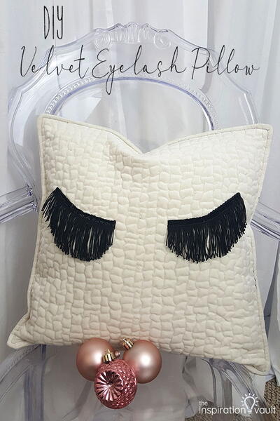 Diy Eyelash Pillow Diy Eyelash Pillow