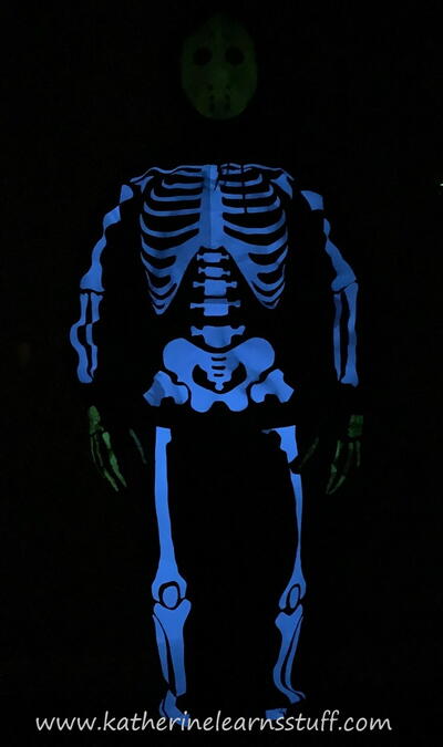 How To Make A Glow-in-the-dark Skeleton Costume How To Make A Glow-in-the-dark Skeleton Costume