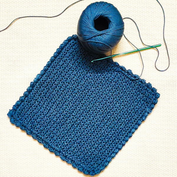 Crochet Square Placemat Potholder Crochet Square Placemat Potholder