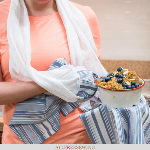 DIY Kitchen Towel Boa DIY Kitchen Towel Boa