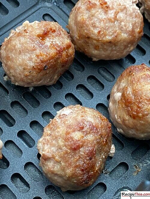 Air Fryer Turkey Meatballs Air Fryer Turkey Meatballs