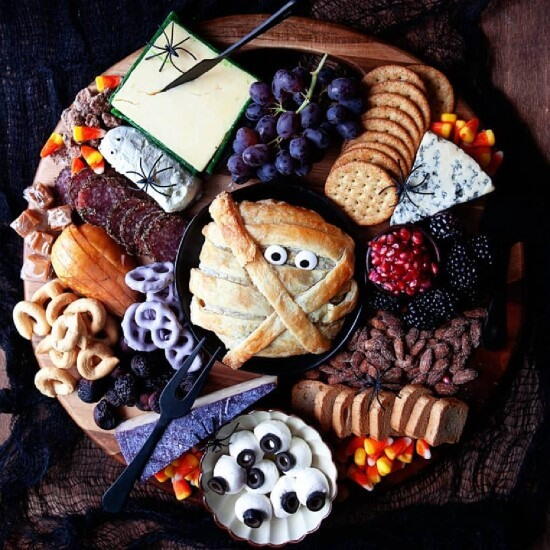 Halloween Cheese Board Halloween Cheese Board