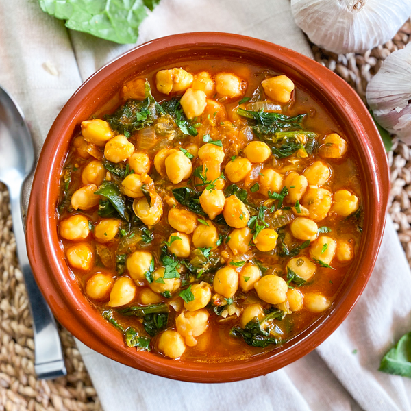 Spanish Chickpea Spinach Stew Spanish Chickpea & Spinach Stew