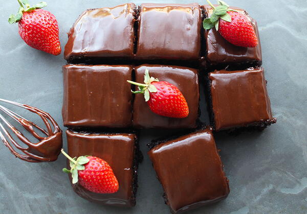 One Bowl Chocolate Cake no Eggs No Butter One Bowl Chocolate Cake (no Eggs, No Butter)