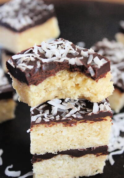 Chocolate Coconut Bars Chocolate Coconut Bars