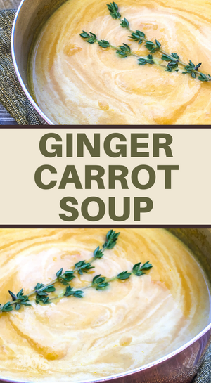 Creamy Ginger Carrot Soup Recipe
