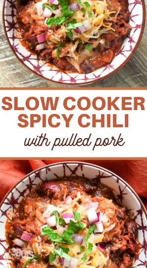Amazing Slow Cooker Spicy Pulled Pork Chili Recipe Amazing Slow Cooker Spicy Pulled Pork Chili Recipe