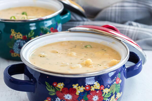 Cheesy Cauliflower Soup Cheesy Cauliflower Soup