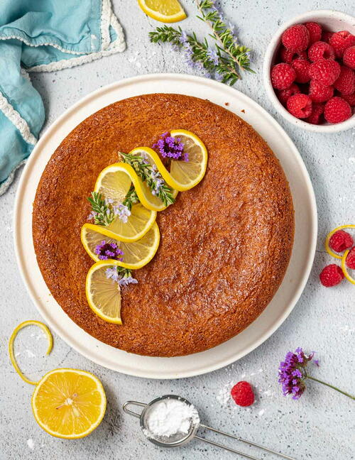 Vegan Almond Cake Vegan Almond Cake