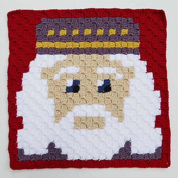 Albus Dumbledore C2c Crochet Block Albus Dumbledore C2c Crochet Block