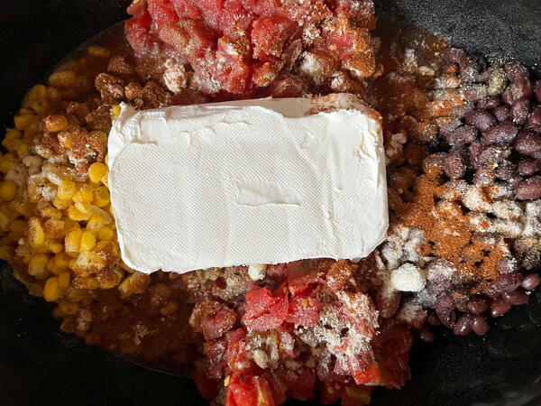Easy Slow Cooker Cream Cheese Chicken Chili Easy Slow Cooker Cream Cheese Chicken Chili