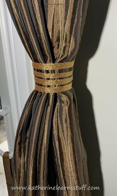 How To Make Curtain Straps How To Make Curtain Straps