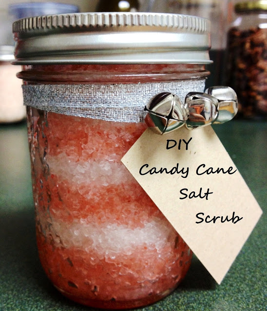 Diy Candy Cane Salt Scrub Diy Candy Cane Salt Scrub