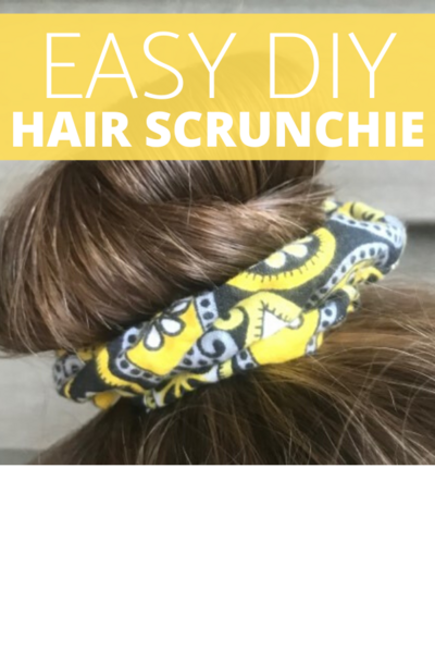 Diy Hair Scrunchie Diy Hair Scrunchie
