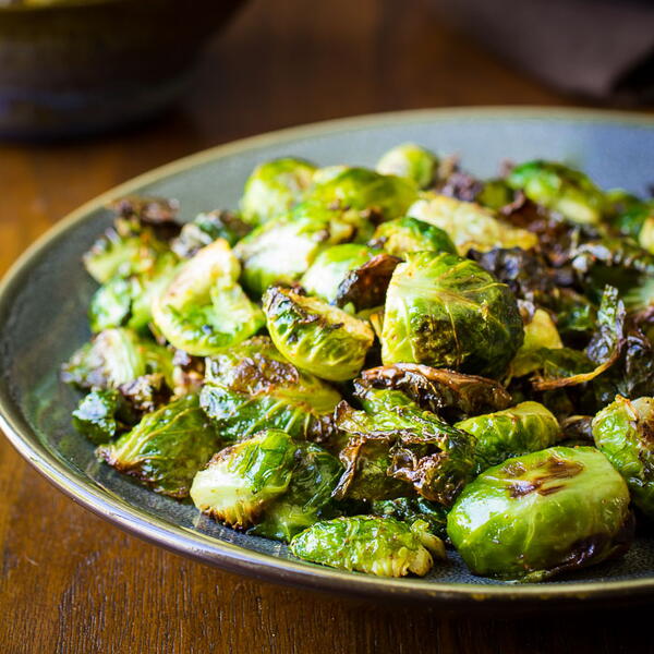Garlic Roasted Brussel Sprouts Garlic Roasted Brussel Sprouts