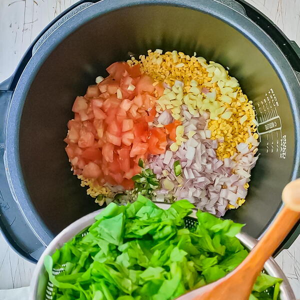 Easy Moong Dal Palak instant Pot Pressure Cooker Easy Moong Dal Palak (instant Pot & Pressure Cooker)