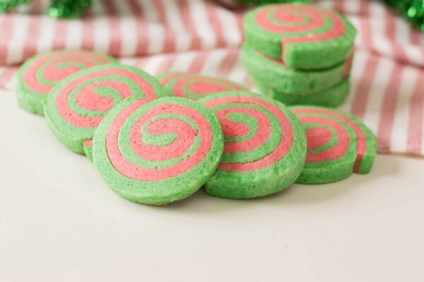 Christmas Pinwheel Cookies Christmas Pinwheel Cookies
