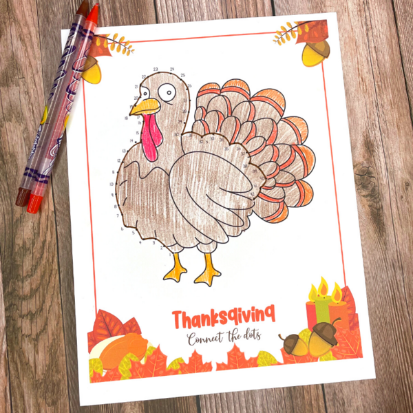 Thanksgiving Dot To Dot Printables Thanksgiving Dot To Dot Printables