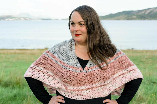 Hexagon Crochet Shawl Pattern Hexagon Crochet Shawl Pattern
